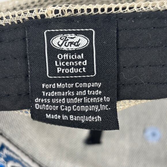 Ford F150 Truck Snapback Trucker Hat Blue Baseball Cap Adjustable Adult One Size - Picture 7 of 7